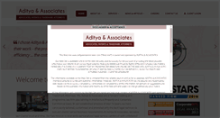 Desktop Screenshot of adityaandassociates.com